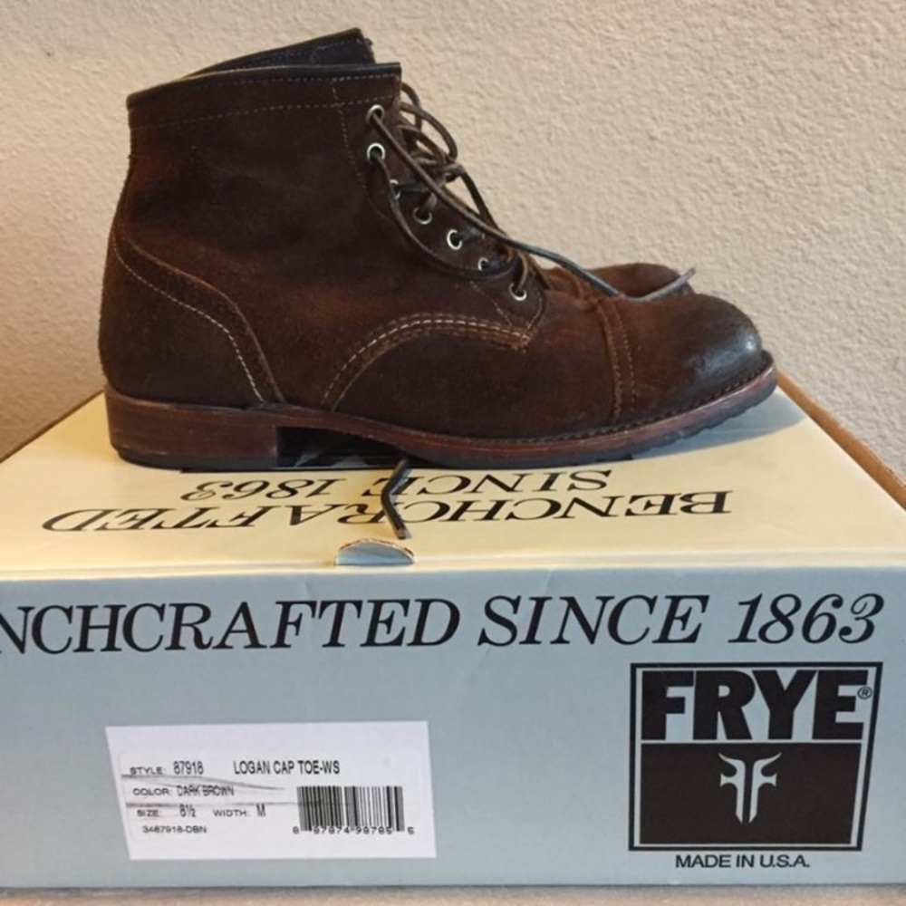Frye Logan Cap Toe